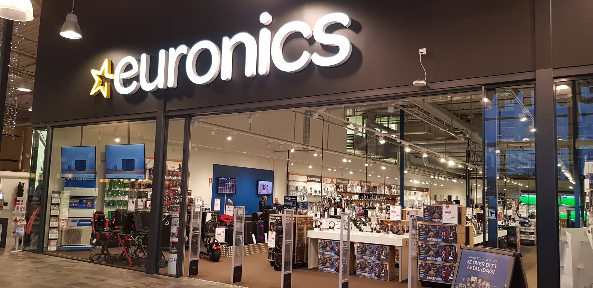 Euronicsbutiken i Charlottenberg