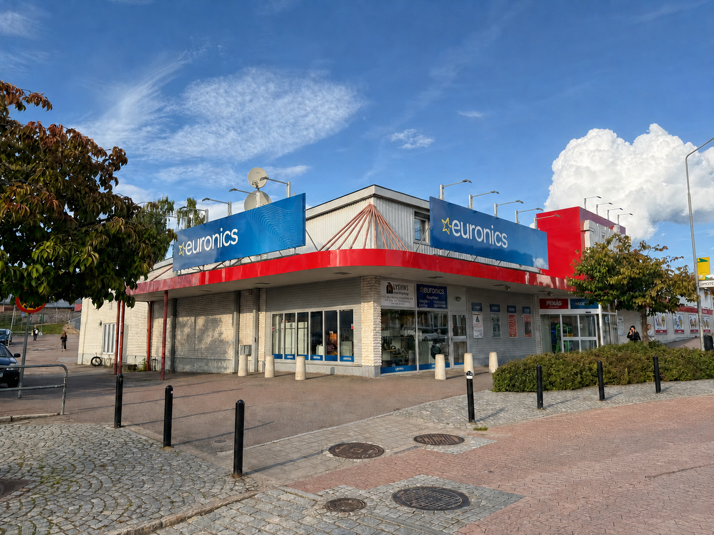 Euronicsbutiken vid Tingshusgatan i Torsby